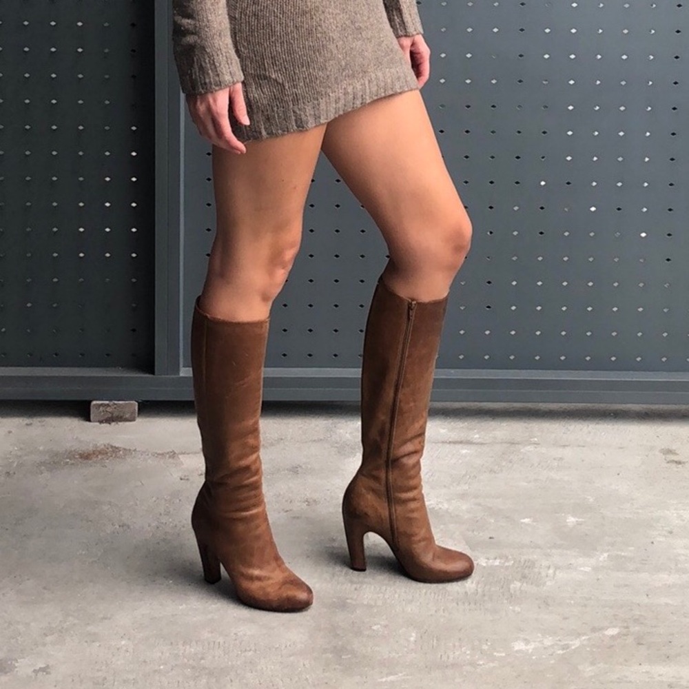 MM6 Maison Margiela knee high boots sz 36